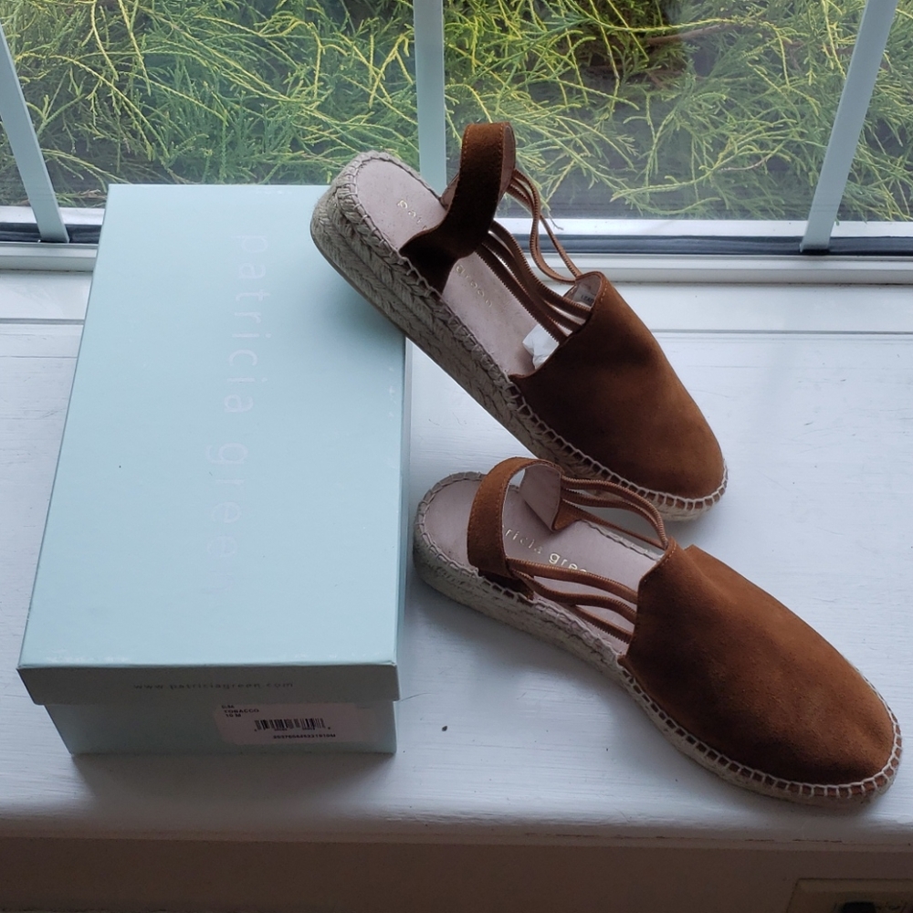 NIB Patricia Green Espadrilles Wedges